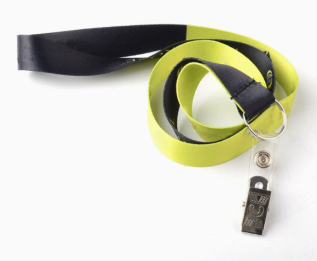 1" Lanyard with Bulldog Clip 2