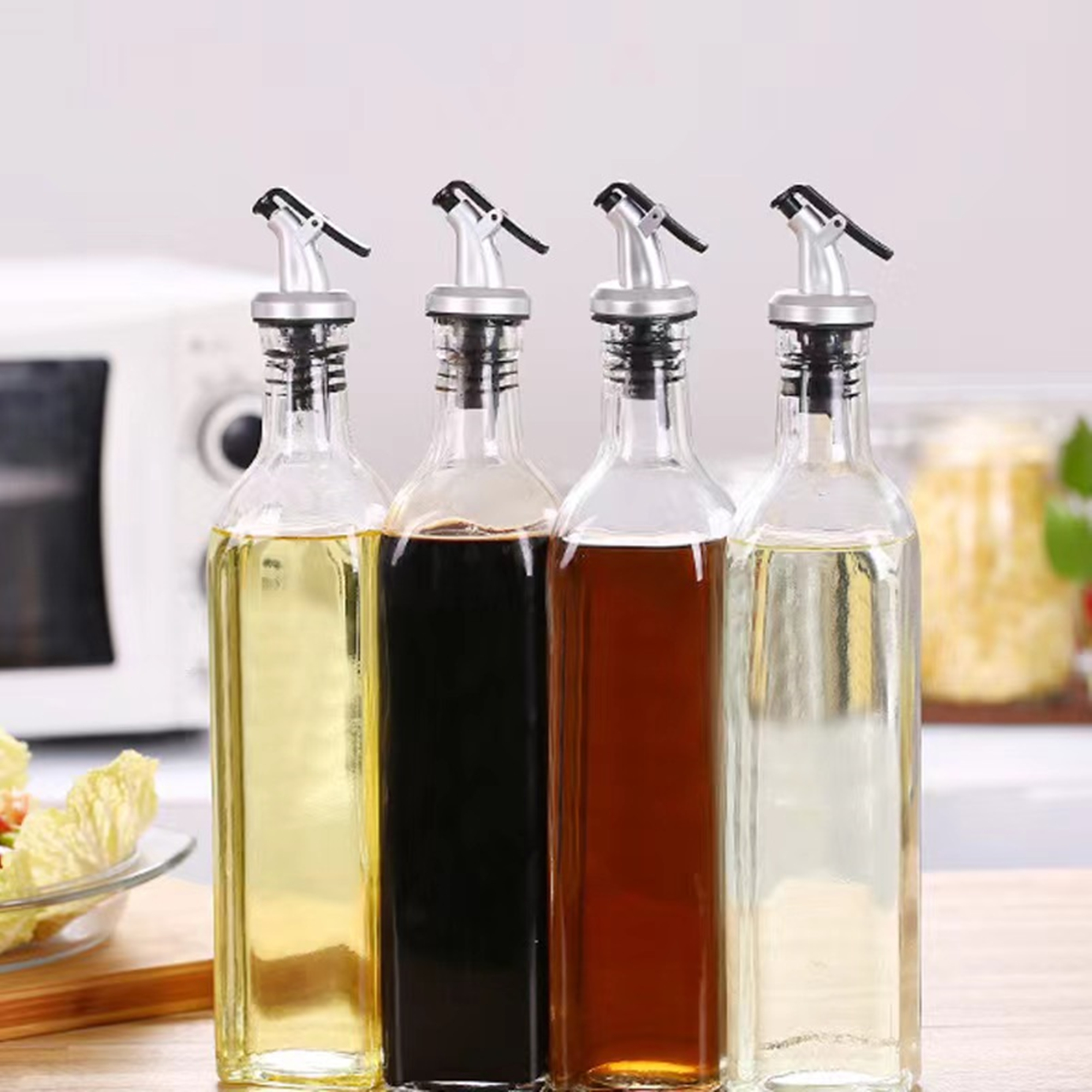 Cooking Oil And Vinegar Dispenser Bottle 3