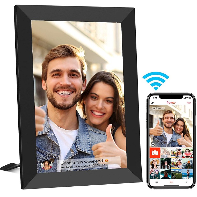 WiFi Digital Picture Smart Frame Photo Share Friends and Family 8"---16 GB storage 4