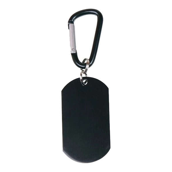 DOG TAG CARABINER KEY CHAIN 3