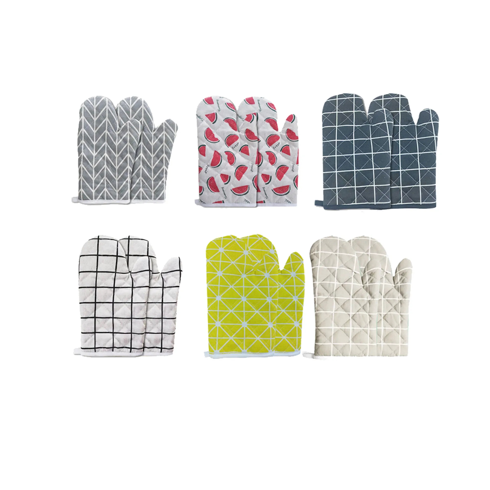 MOQ 10 Cotton Microwave Glove 11"L x 7"W 3