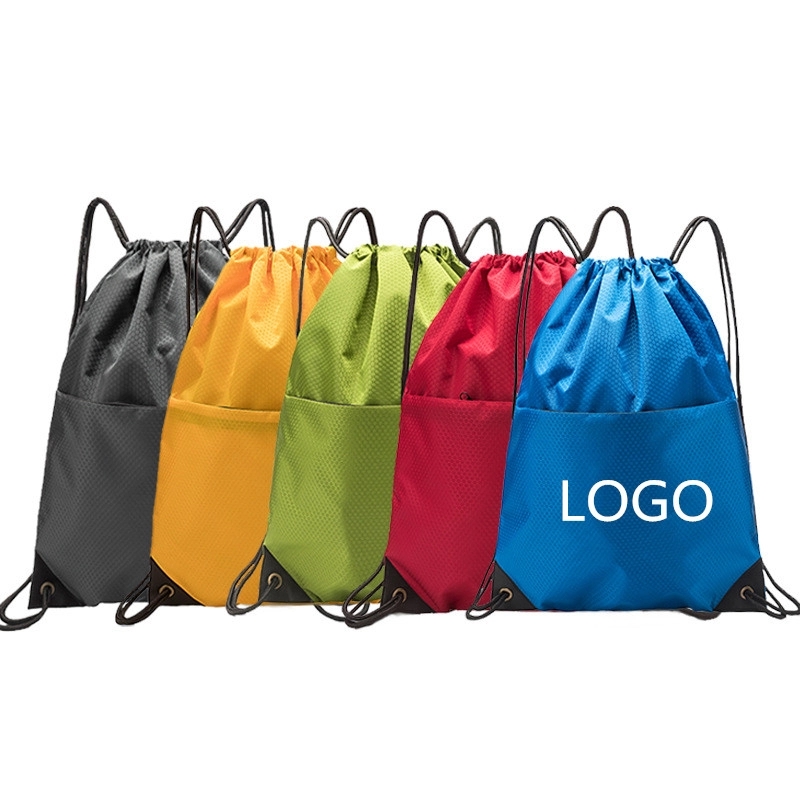 Drawstring Backpack for Men Women Kids 4