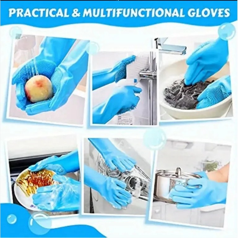 Pet bathing Gloves 2