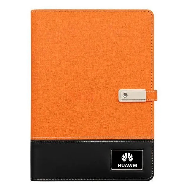 Diary Notebook w/ 8000mAh Wireless Power Bank & 16GB U Disk 4