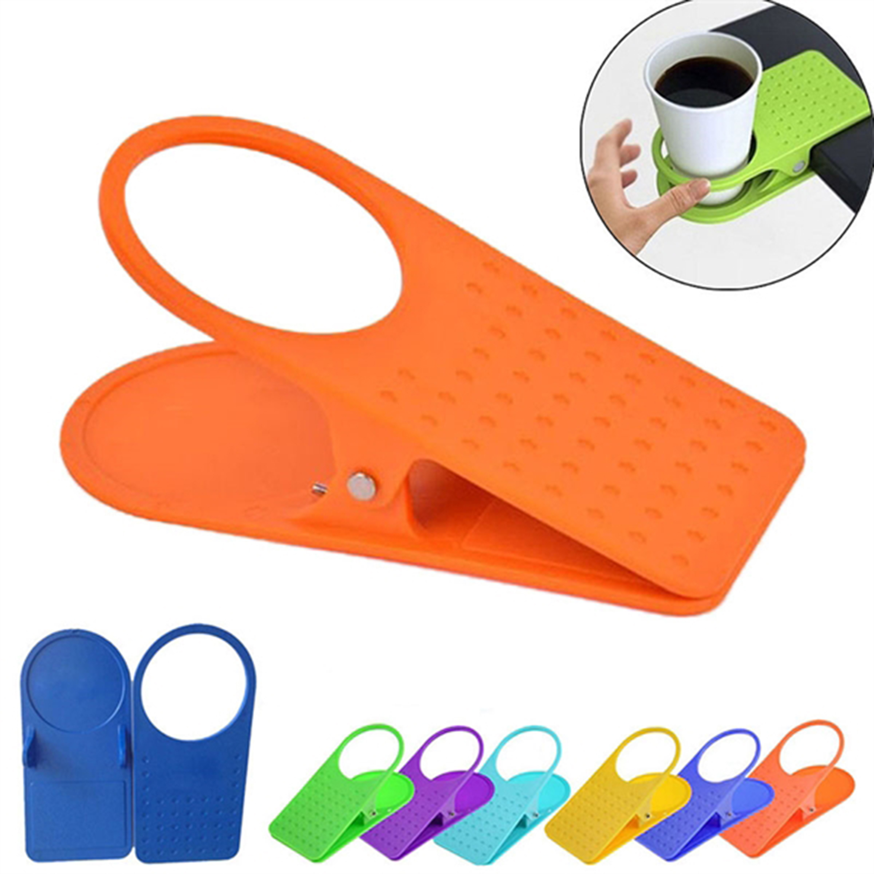 Drink Cup Desk Holder Clip 3