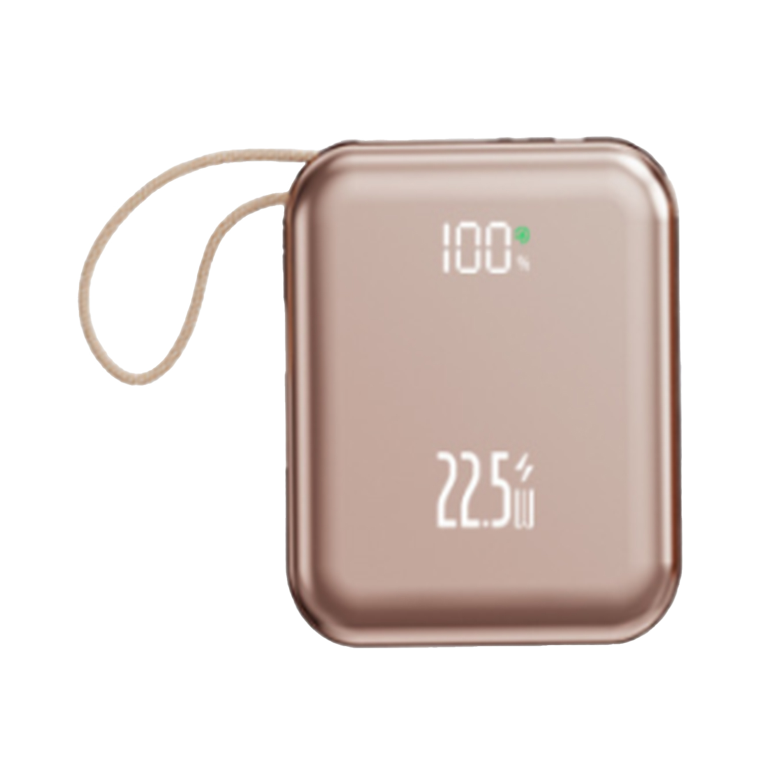 Compact 10000mAh Portable Power Bank w/ Cable 2
