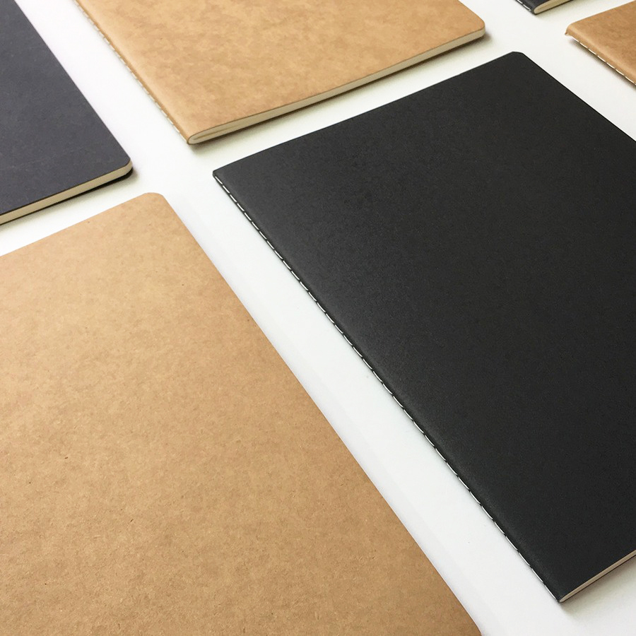 A5 Retro Kraft Paper Thin Notebook 4