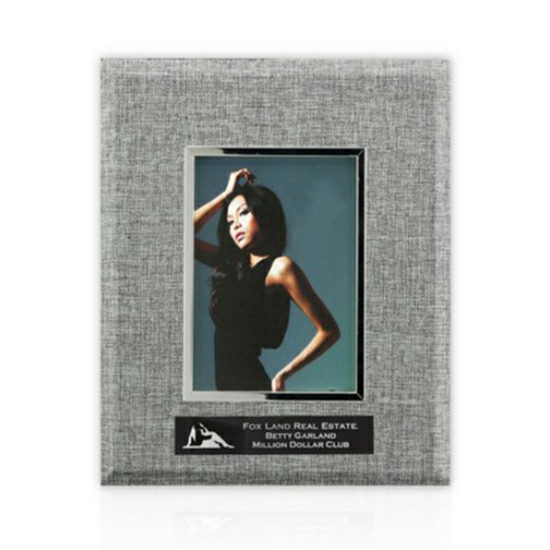 Linen Picture Frame - Grey
