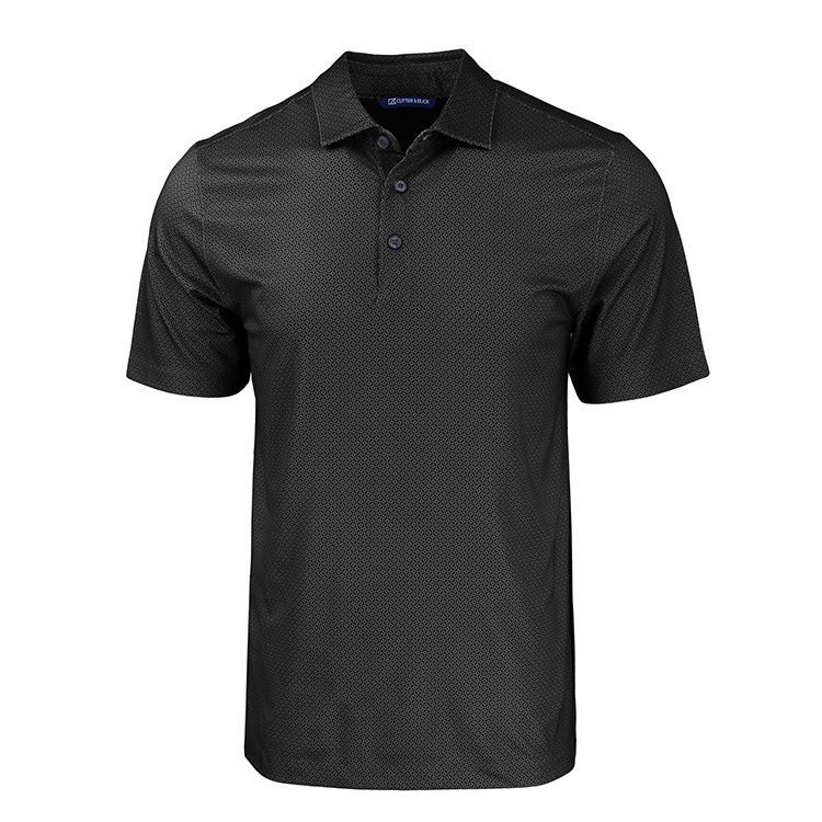 Cutter & Buck Pike Eco Tonal Geo Print Stretch Recycled Polo 7