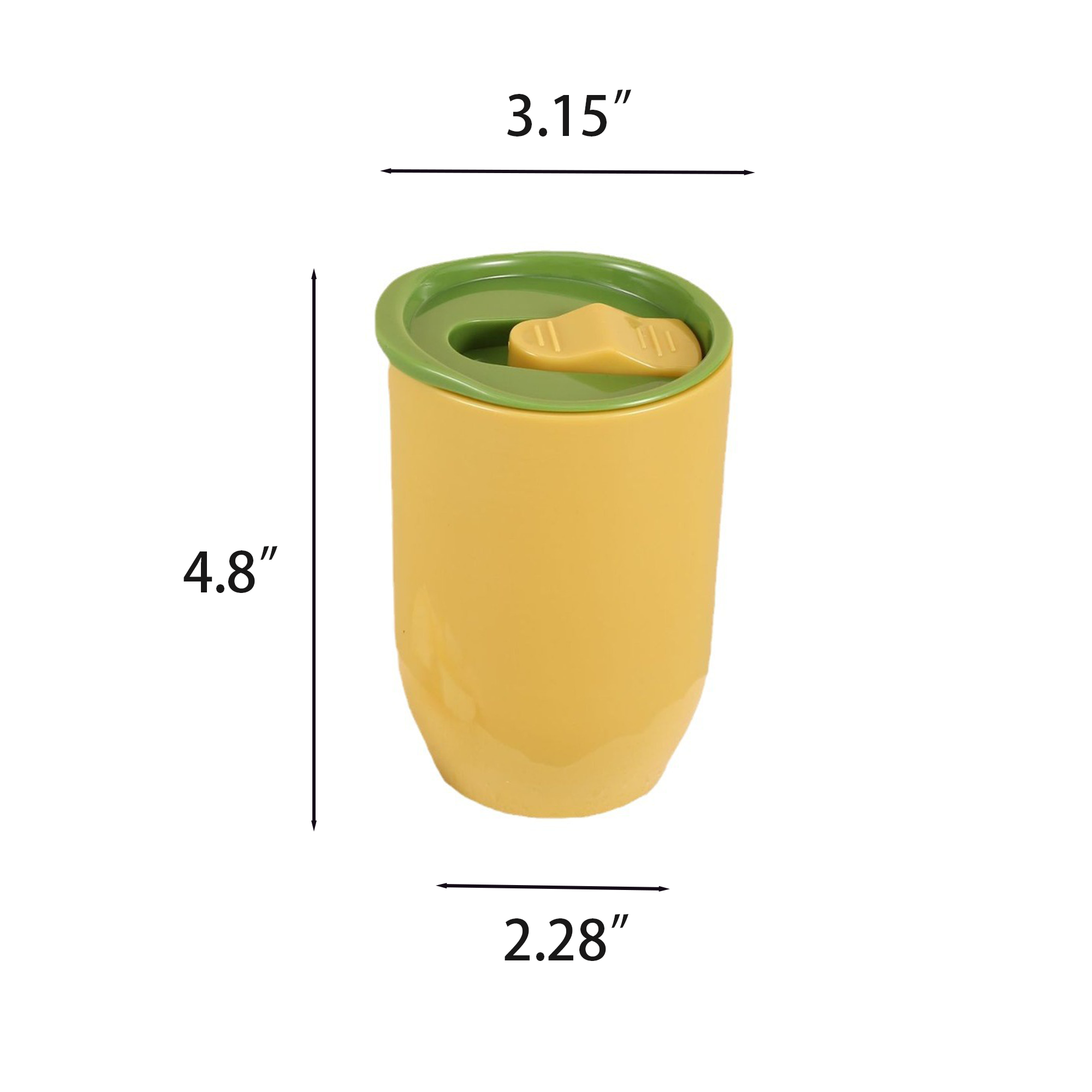 12oz U-shaped Portable Eggshell Cup 3