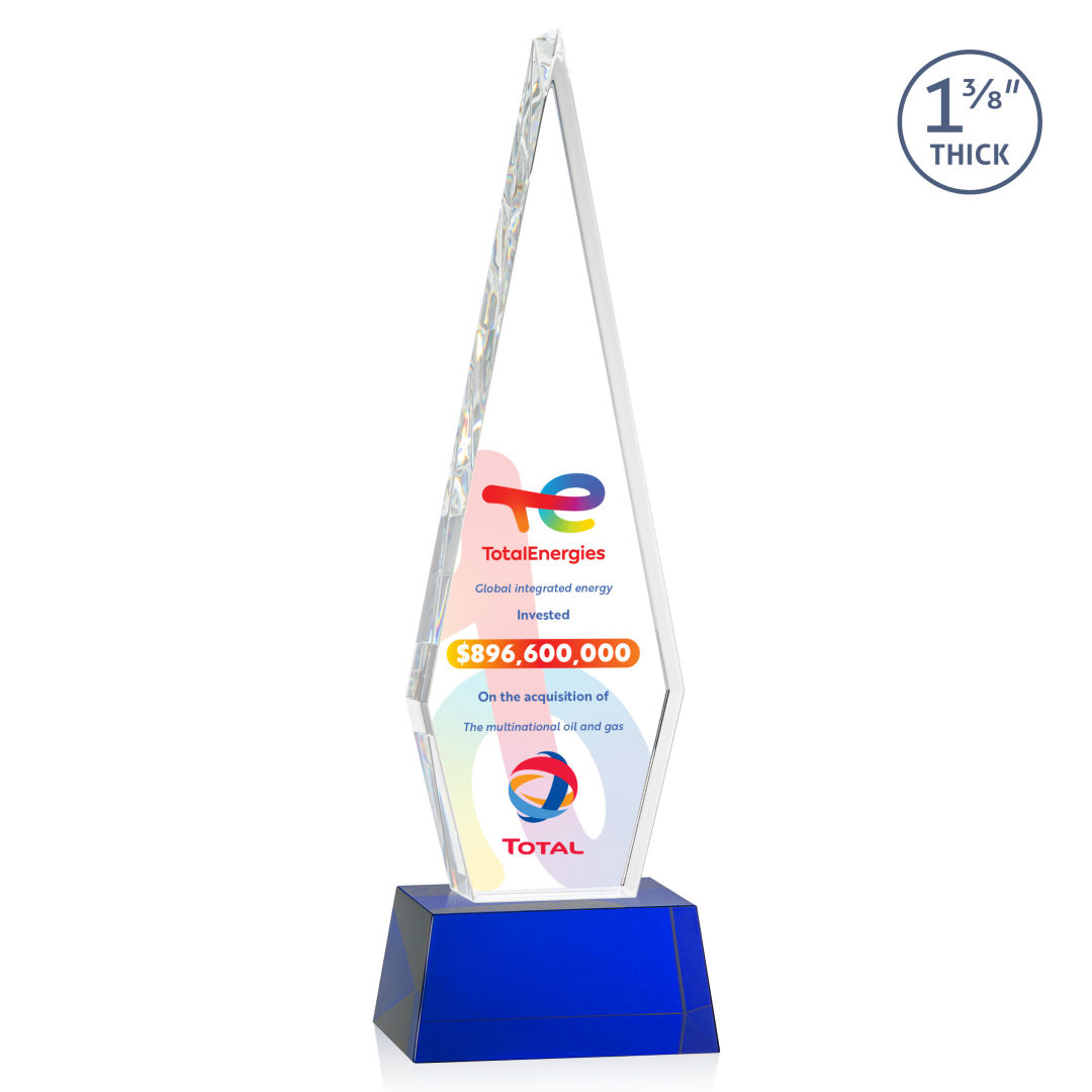 Springfield VividPrint™ Award on Robson Base - Blue 6