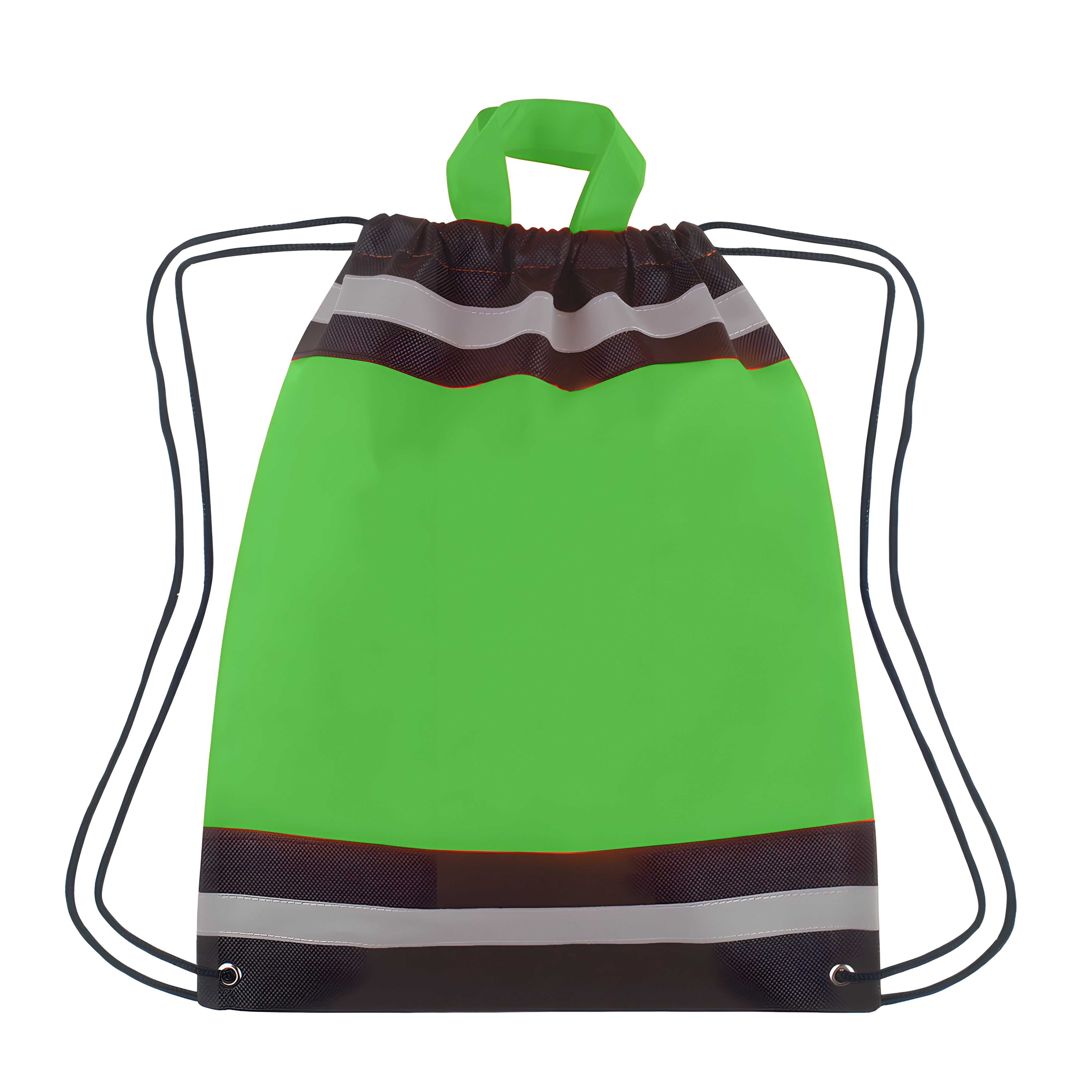 Horizon Reflective Drawstring Backpack Tote 5