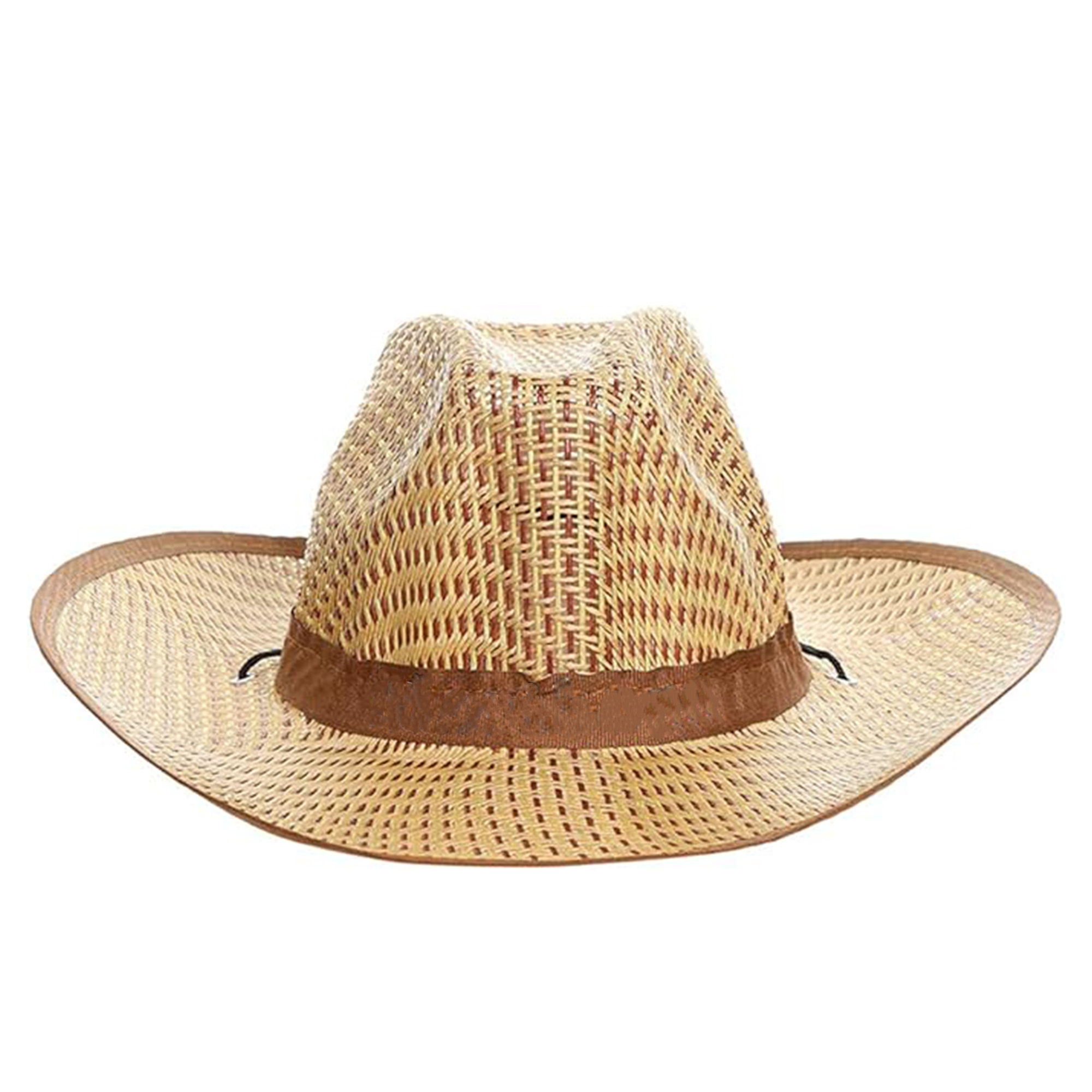 Western Style Cowboy Straw Hat 4