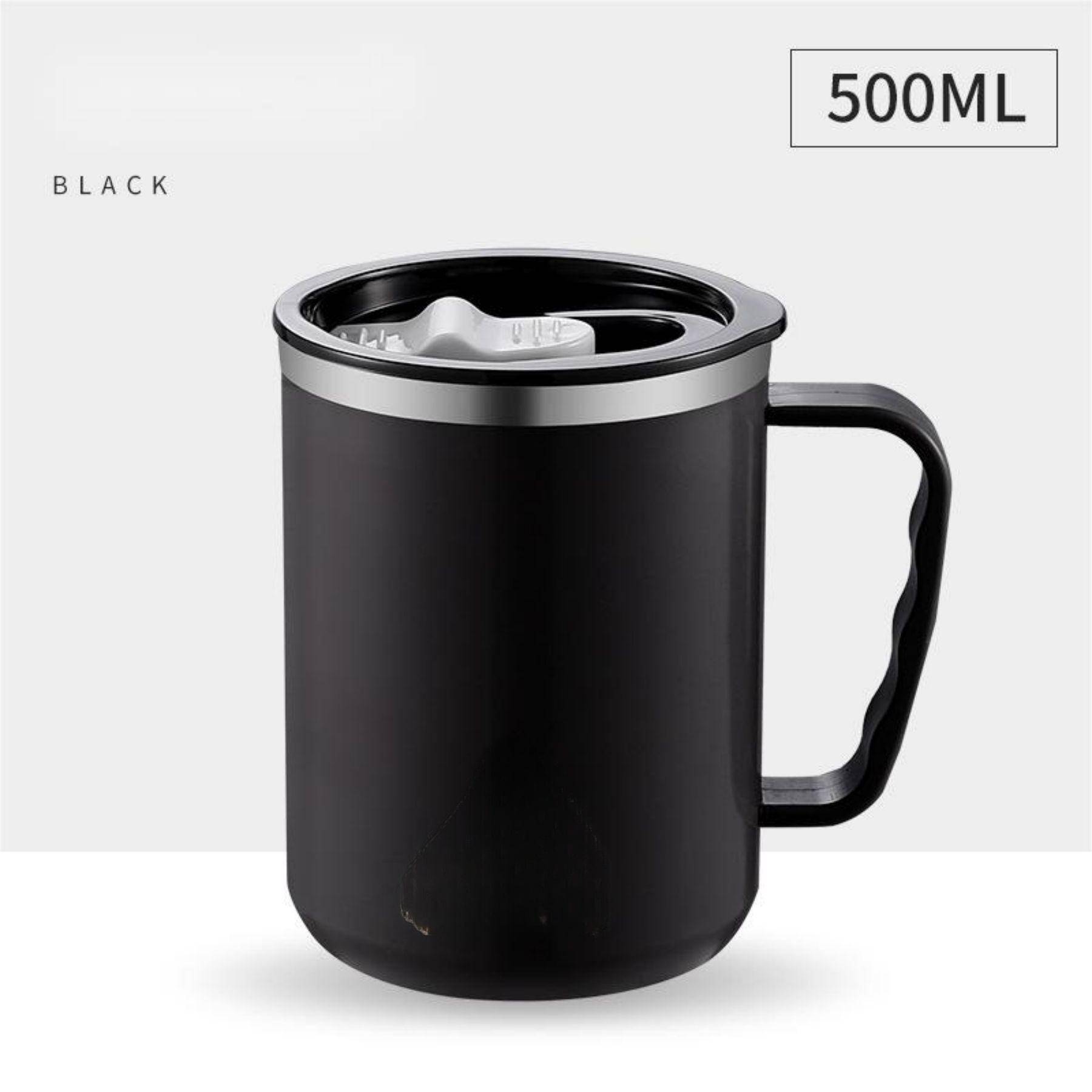 Double Stainless Steel Mug With Handle 5