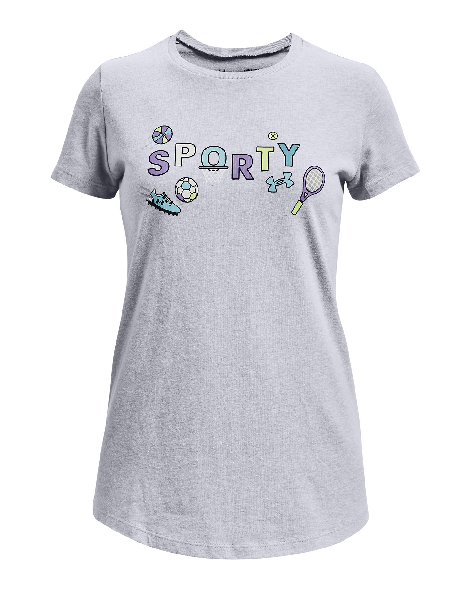 Girls' UA Sporty Short Sleeve  2