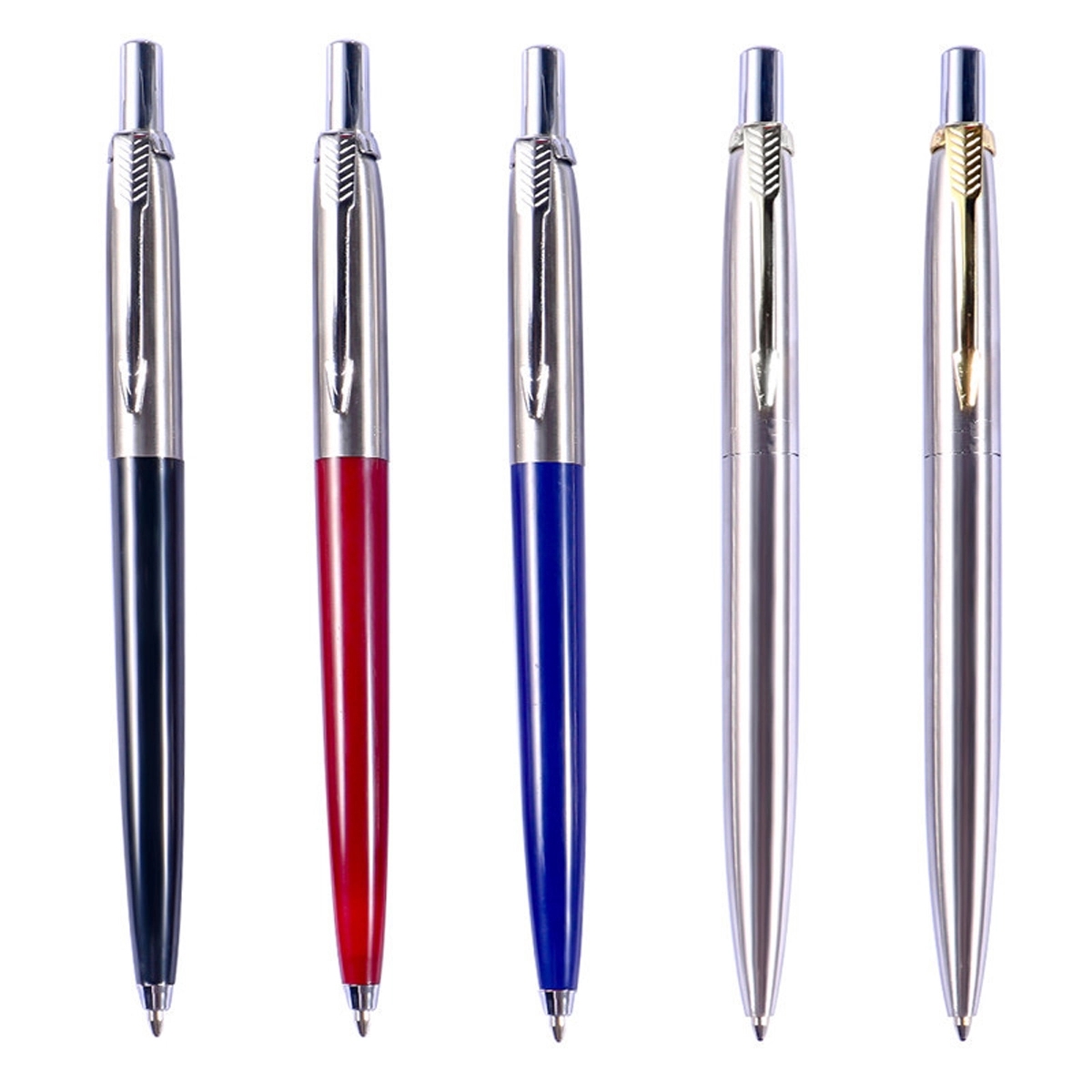 Metal Press Style Ballpoint Pen 6