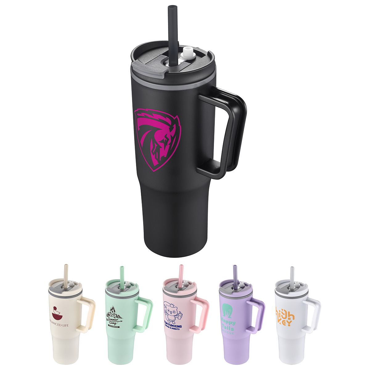 Sofia 30 oz Double-Wall Polypropylene Mug 5