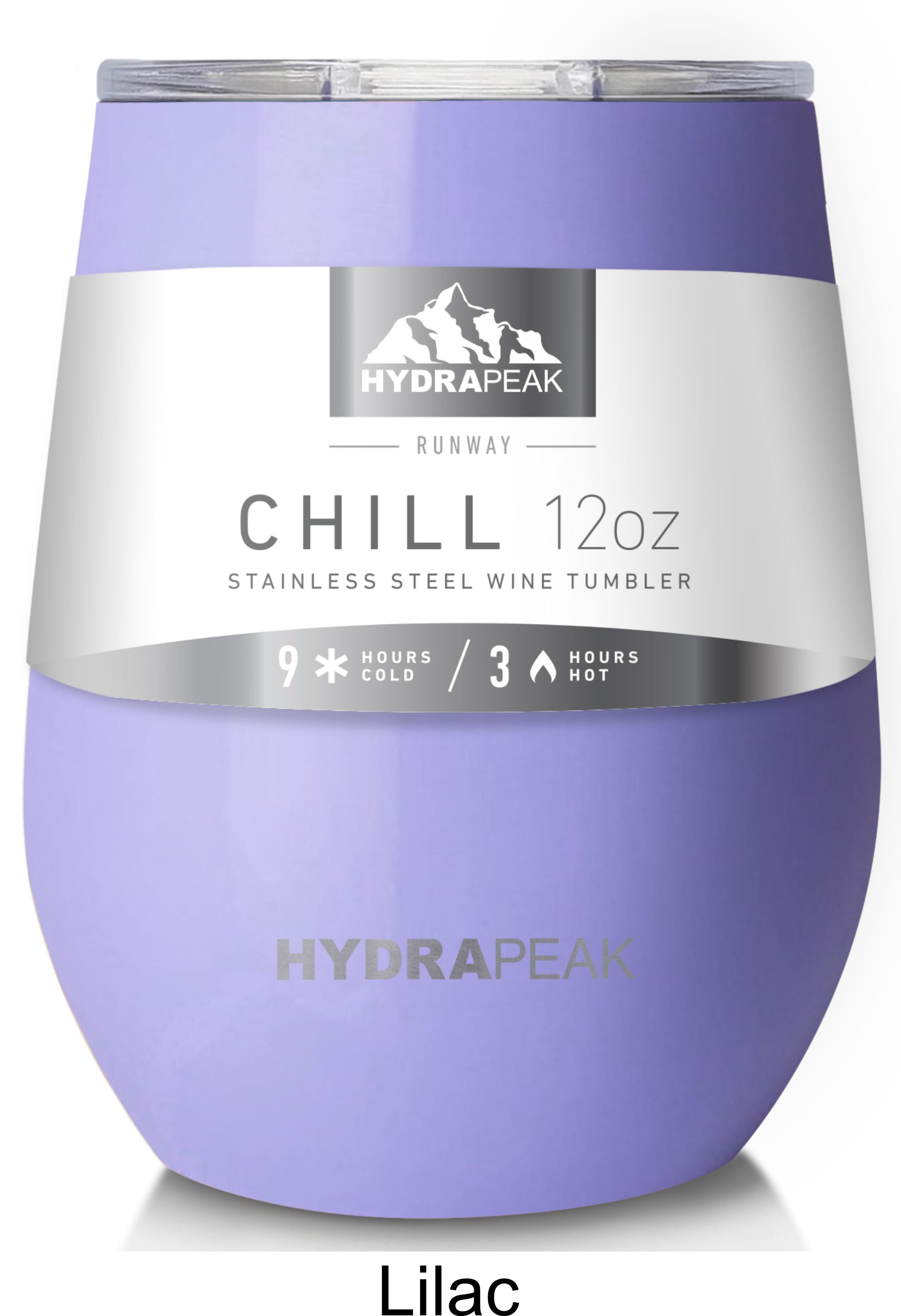 12 Oz. Hydrapeak Chill Wine Tumbler LIFETIME WARRANTY! 10