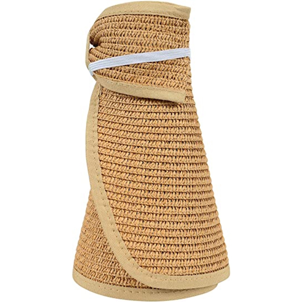 Foldable Cool Straw Hat With Large Brim 6