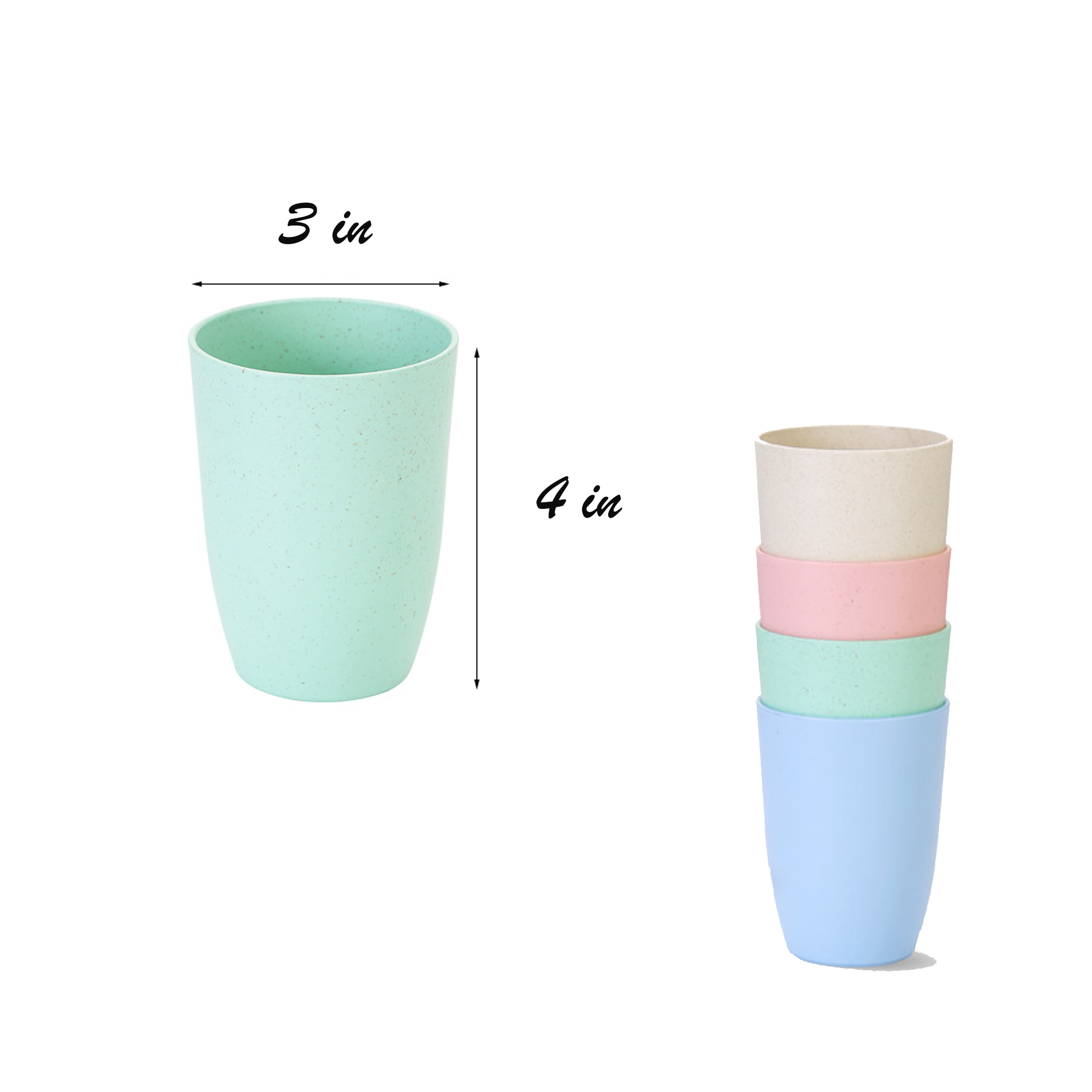 Eco-friendly Toothbrush And Mouthwash Cup 7
