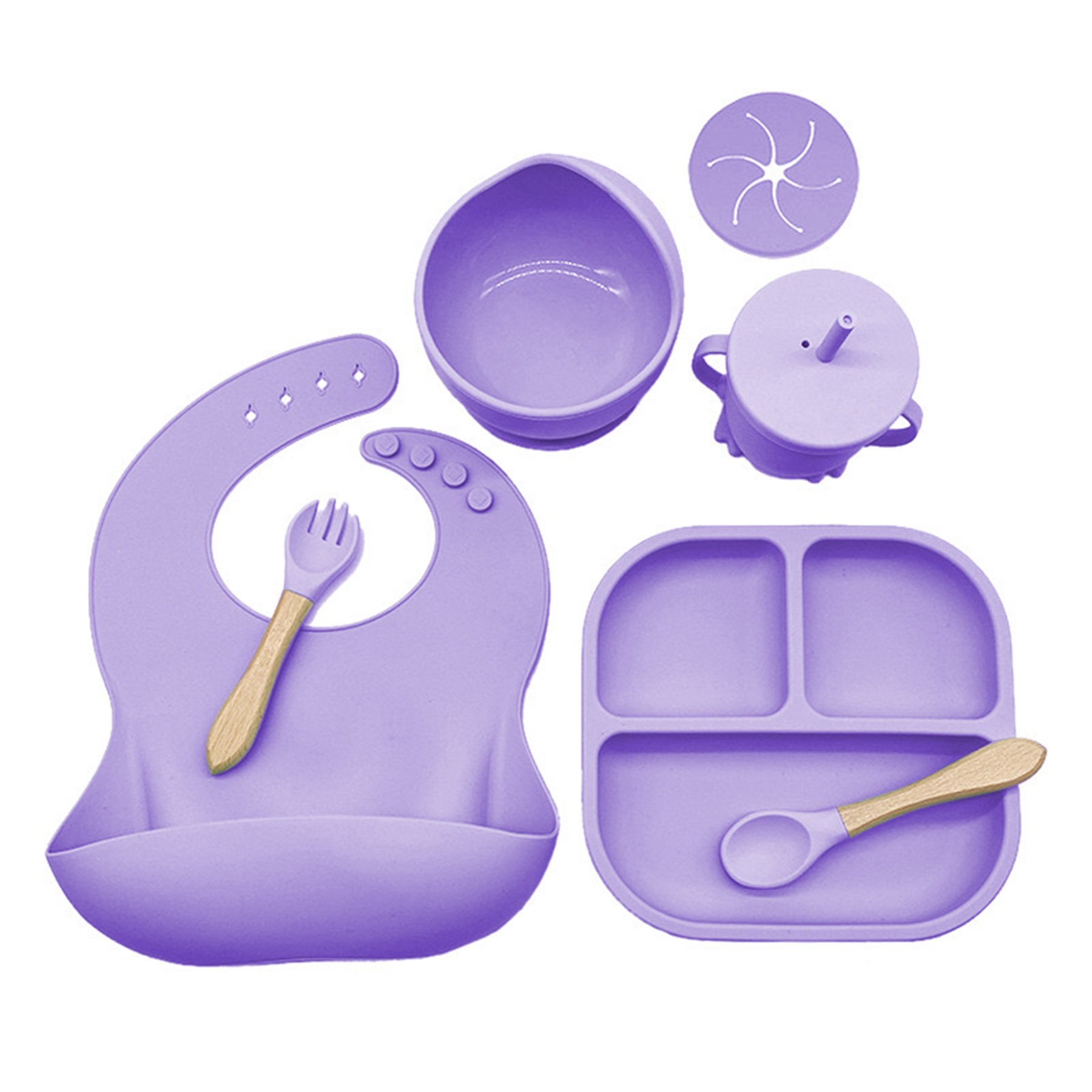 7 Pcs Baby Feeding Set 5