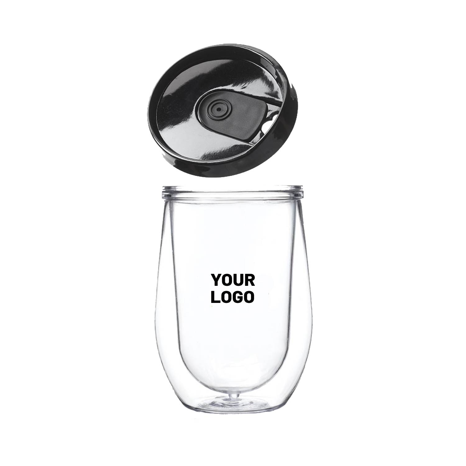 Double Wall Acrylic Tumbler with Lid, 15 oz. 8
