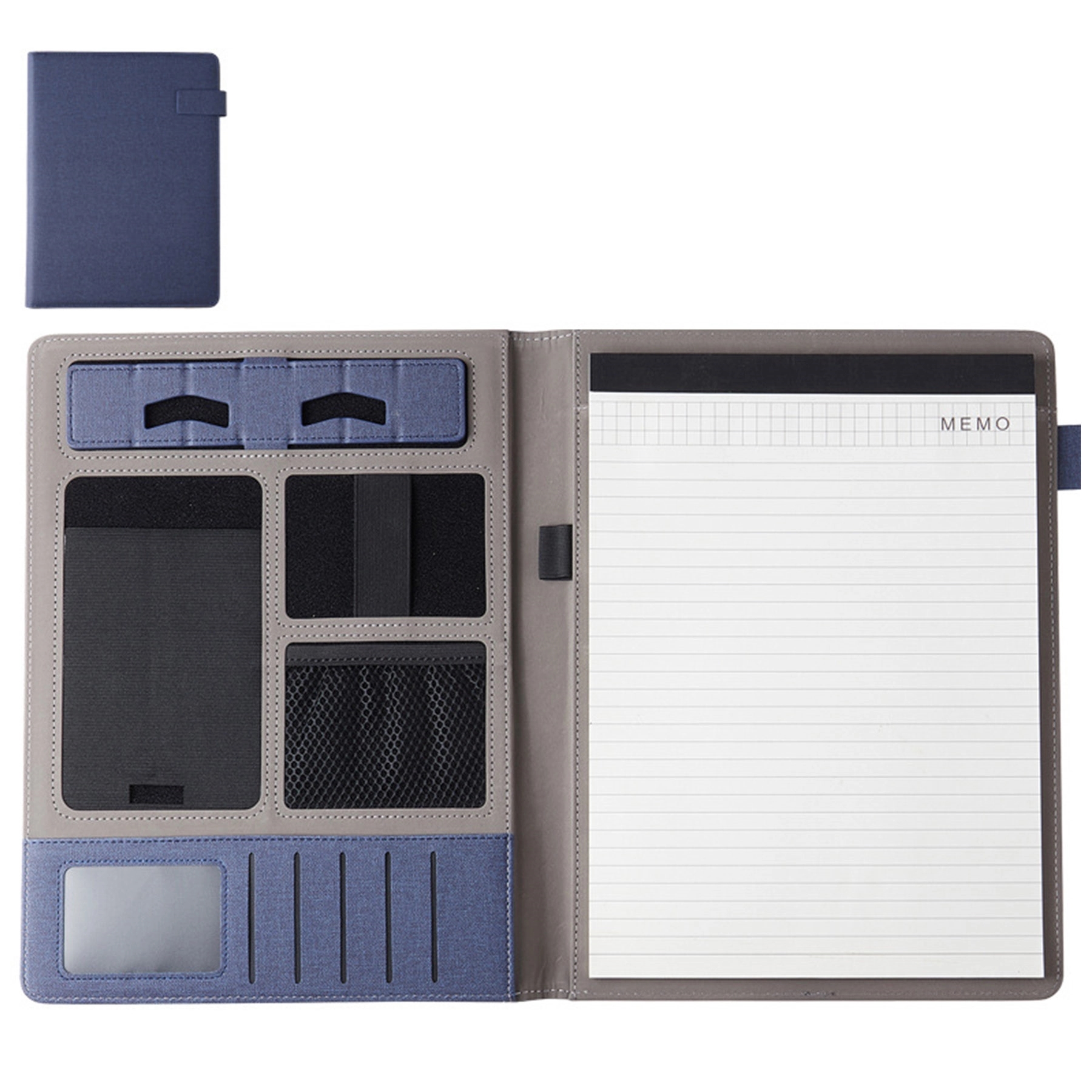 Business Portfolio Notebook With Phone Stand Holder 6