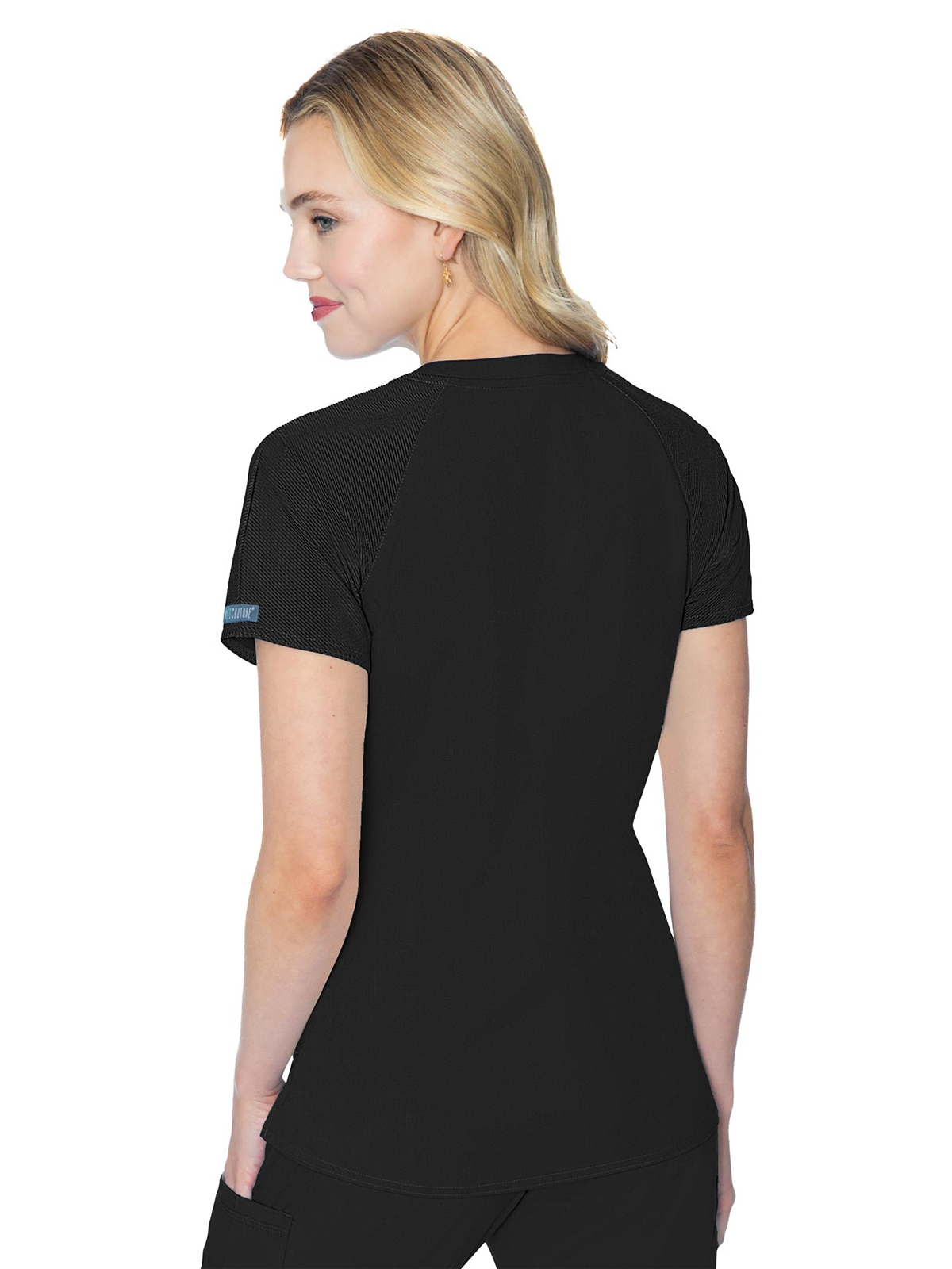 Med Couture - MC Touch - Women's 6-Pocket Raglan Sleeve Top 4