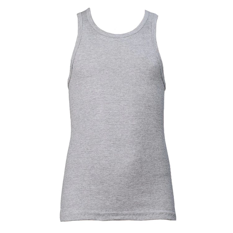 Boys' A-Shirts - Black & Gray Medium 3 Pack 2