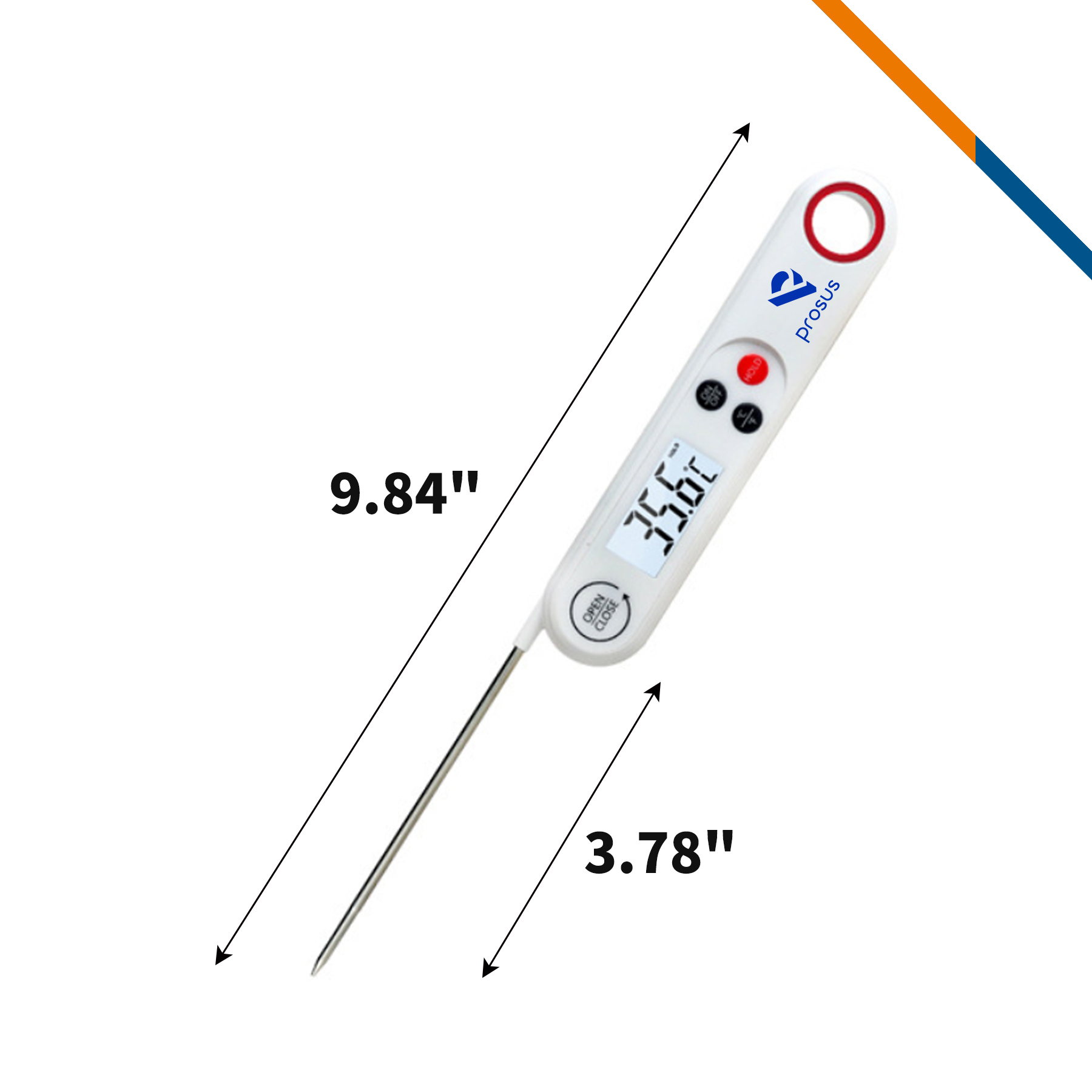 Stacey Foldable Digital Food Thermometer 5