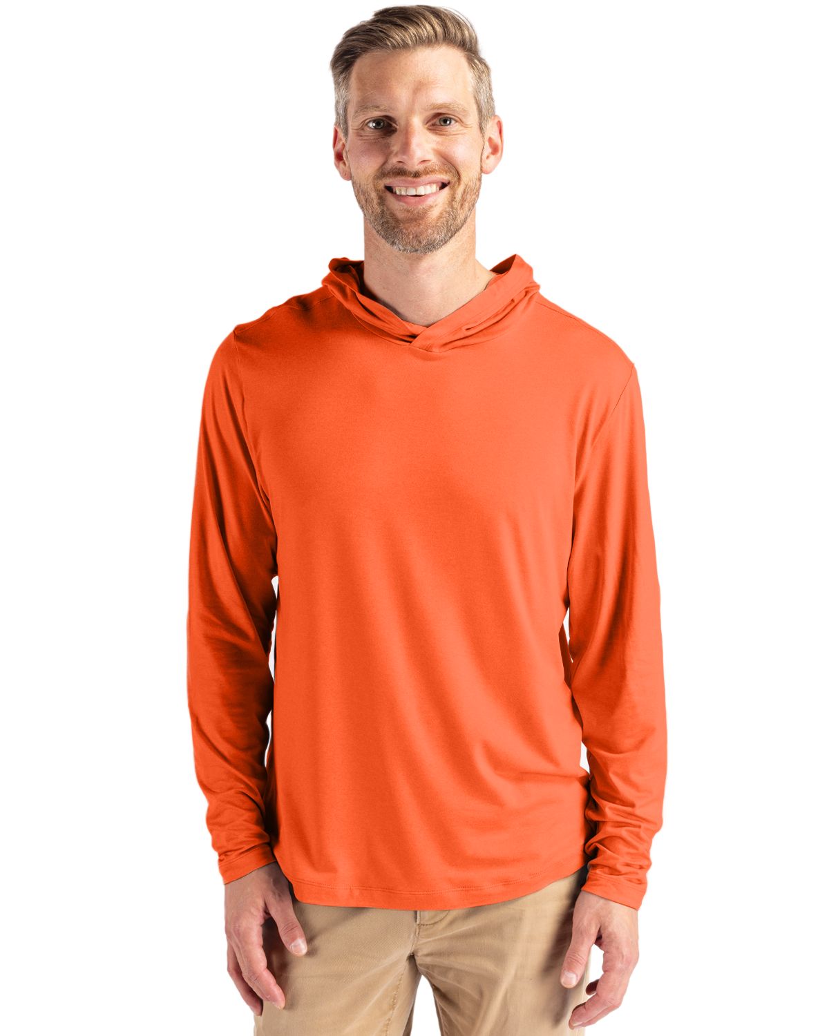 Cutter & Buck Coastline Recycled Double Peached Mens Hooded Pullover 59