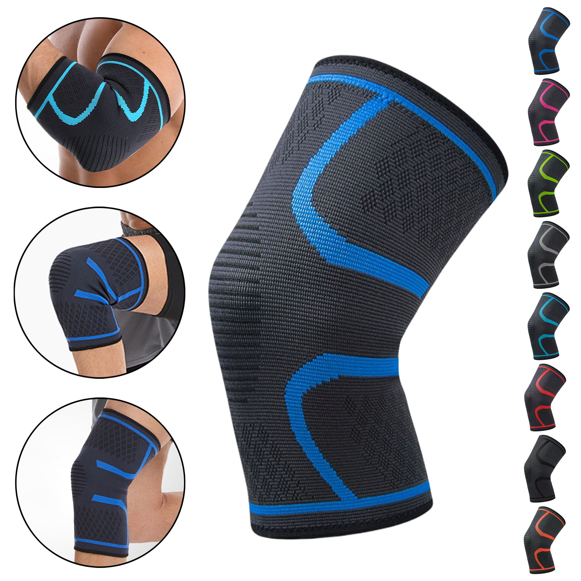 Unisex Sports Knee Brace for Cycling Running Gym Basketball Badminton 1