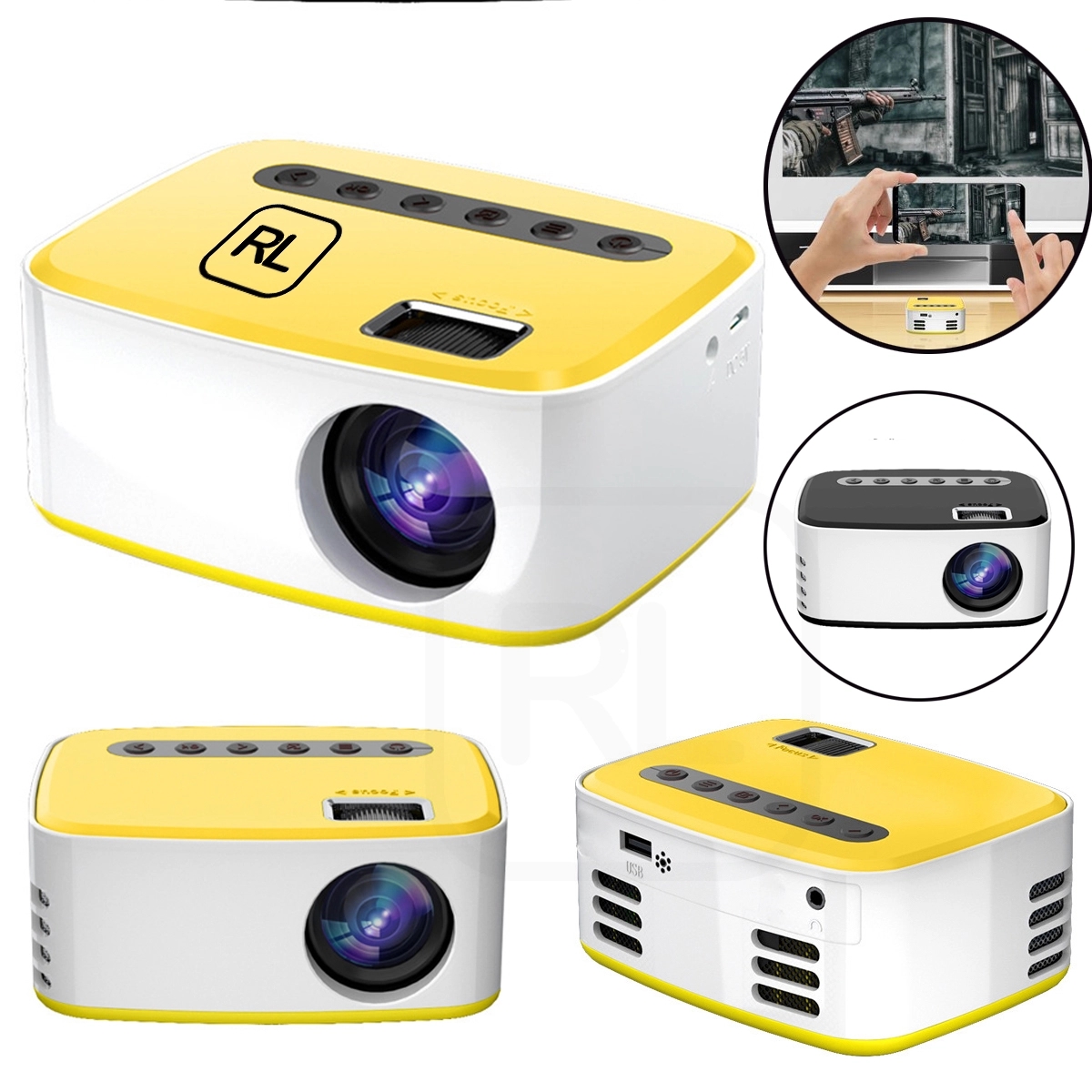 Mini Portable Projector 1
