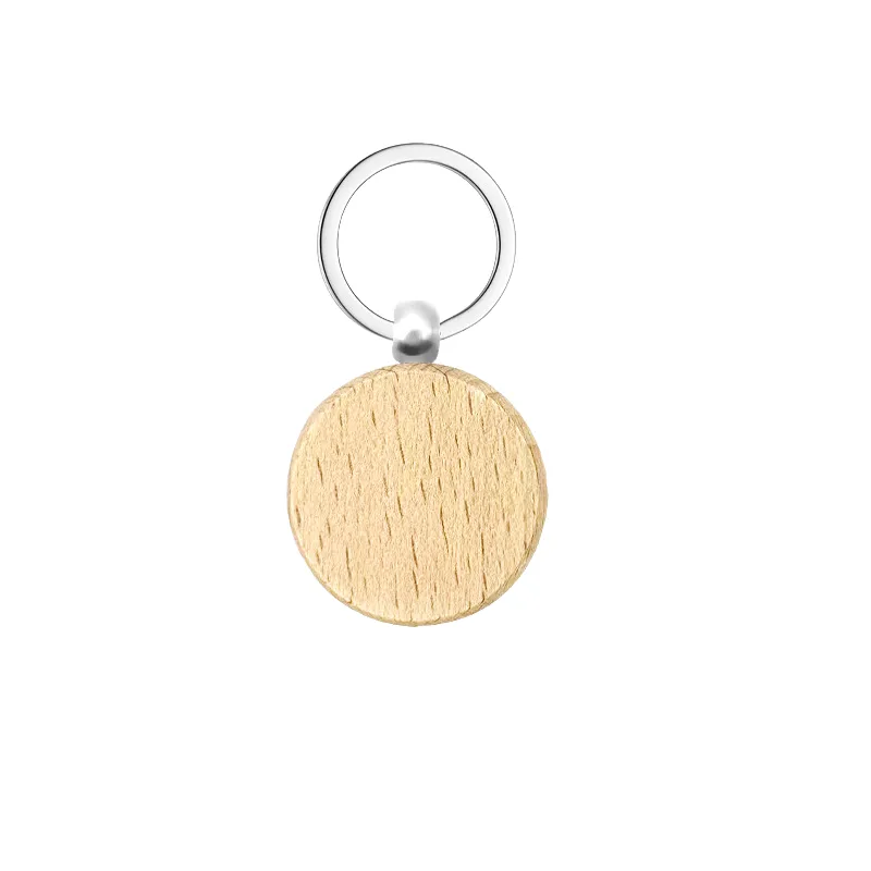 Durable Beech Wood Keychain for Everyday Use 16