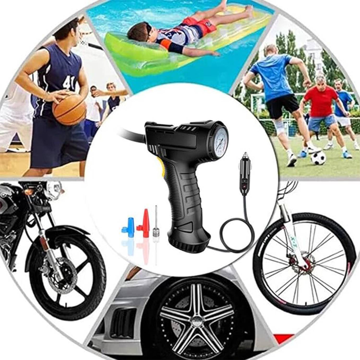 USB Charging Tire Pump 7