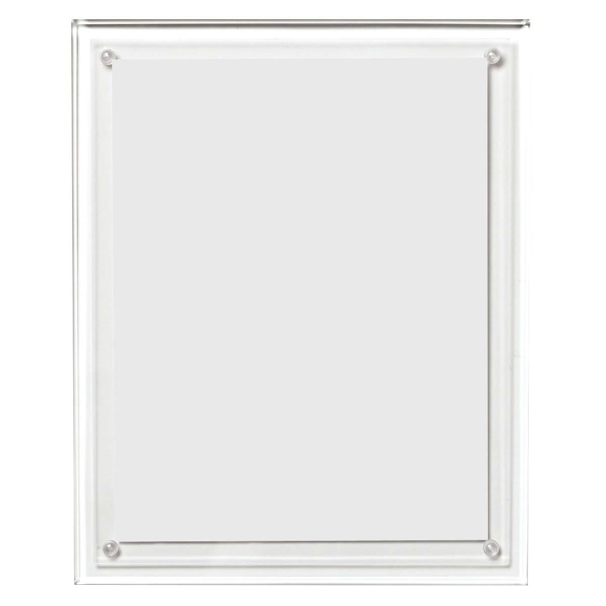 Certificate Holder Clear On Clear (10 1/2"x 13"x 3/8")