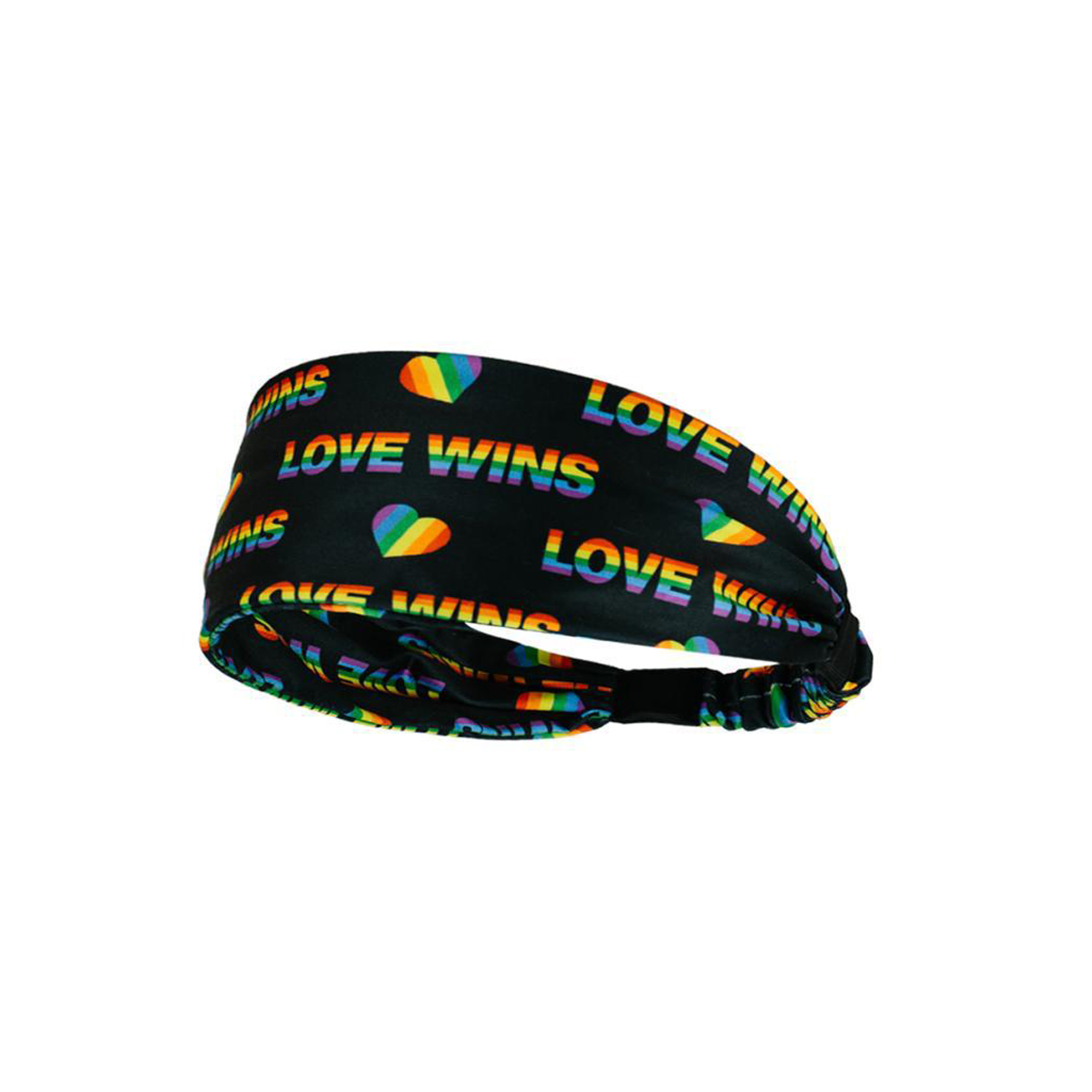 Rainbow Elastic Sports Headband With Breathable Fabric 7