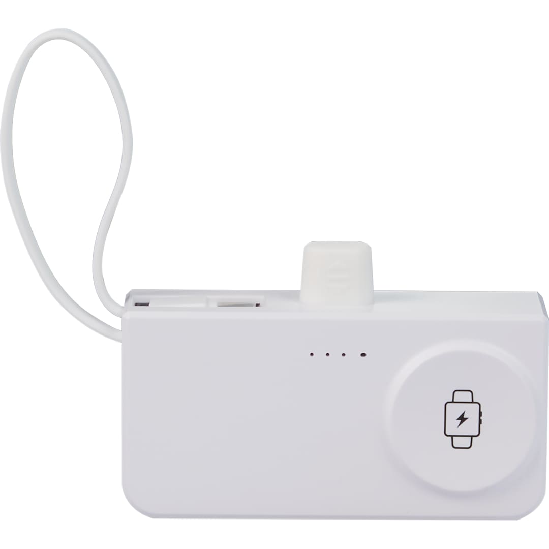Hue Plus 5000 mAh Power Bank with Watch Charger 19