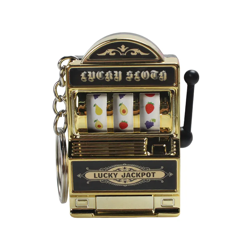 Mini Playable Fruit Machine Keychain 3