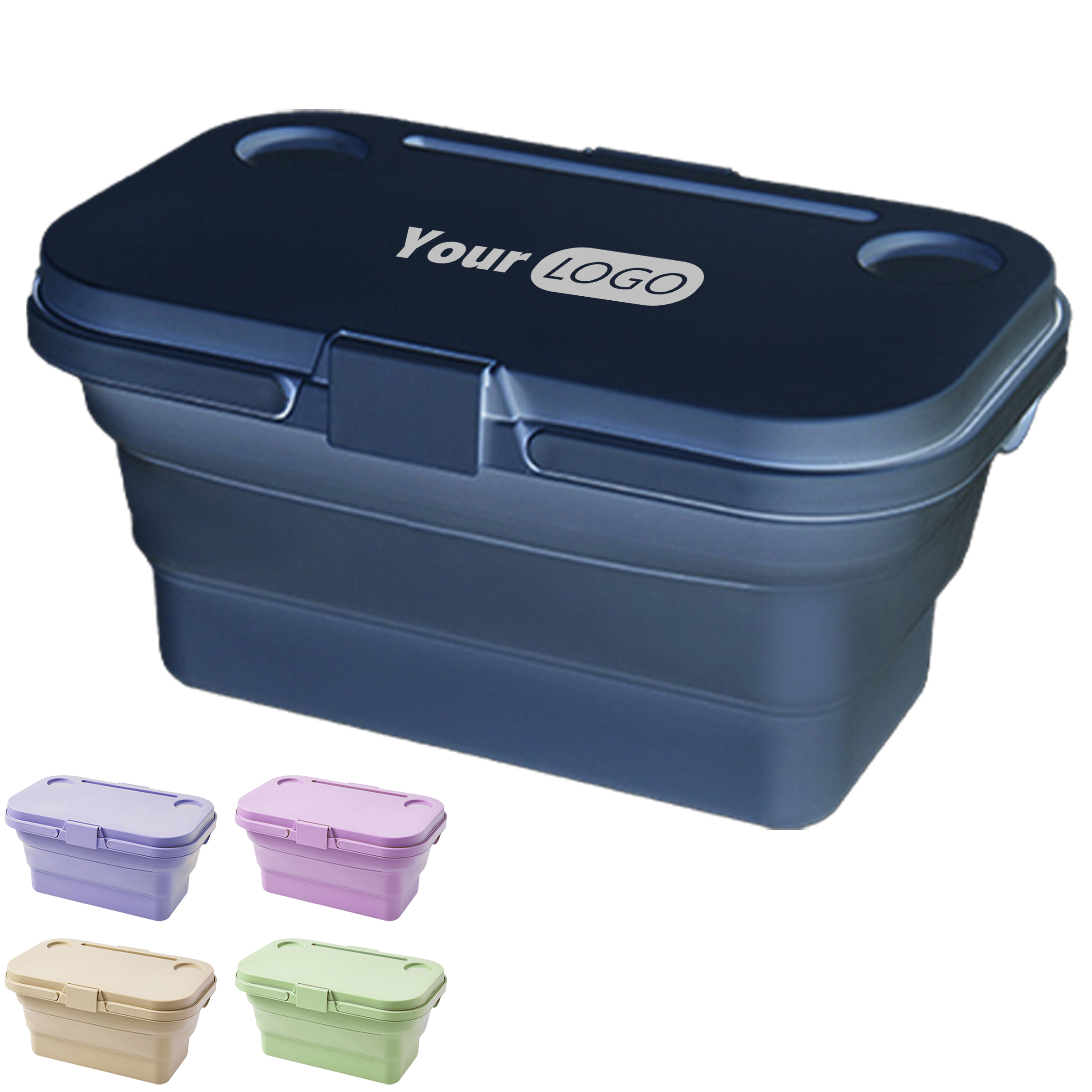 Polypropylene Camping Portable Storage Basket With Lid ?C Durable And Lightweight 3