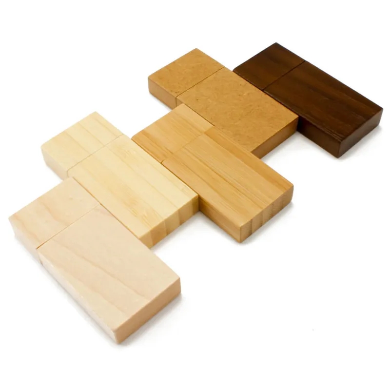 Wooden USB Flash Drive U Disk 2