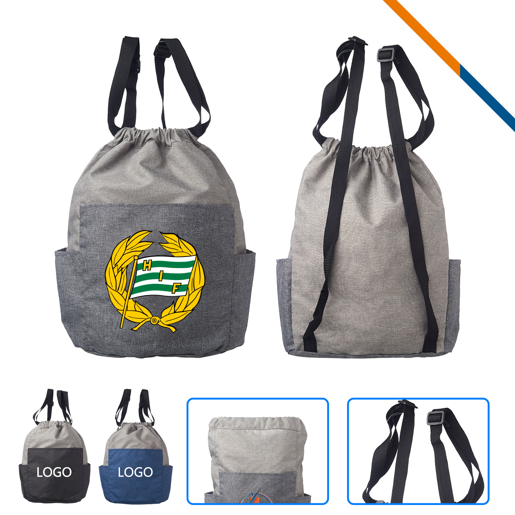 Telia Drawstring Backpack 2