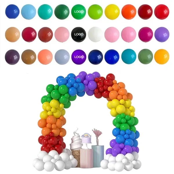 Colorful 10-Inch Latex Balloons - Party Decorations 5