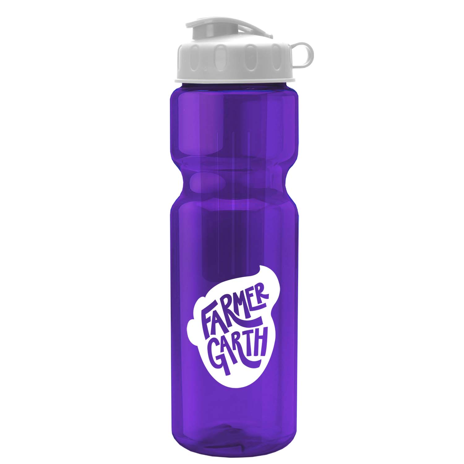Champion - 28 oz. Transparent Bottle with Flip and Infuser 1