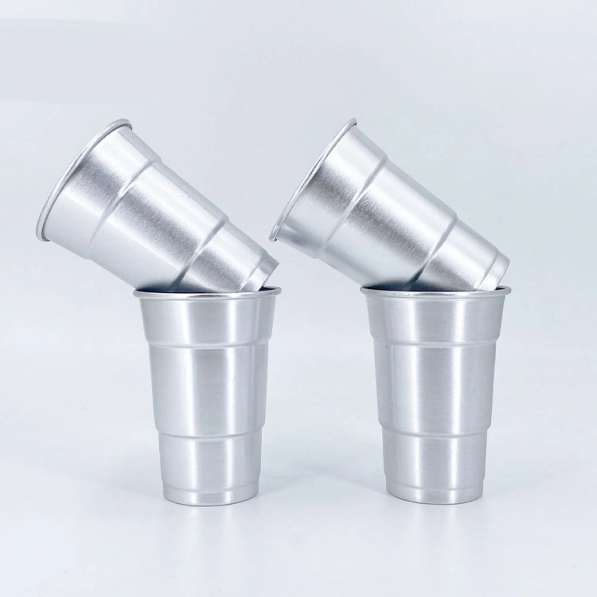 18 oz Customizable Stepped Aluminum Cup 3