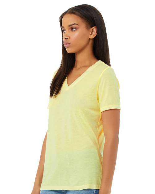 Women's Relaxed Triblend V-Neck Tee - 6415 53