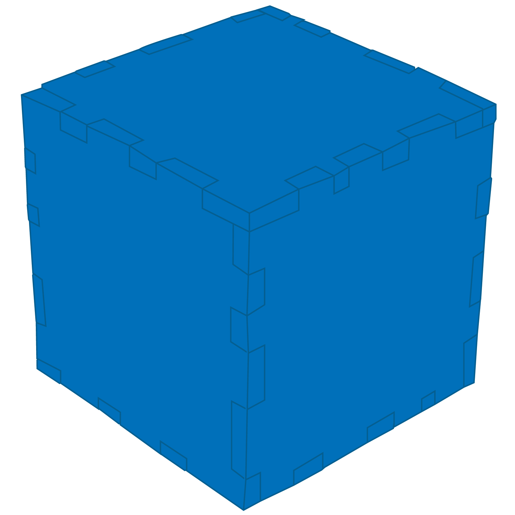 3" Puzzle Cube 6
