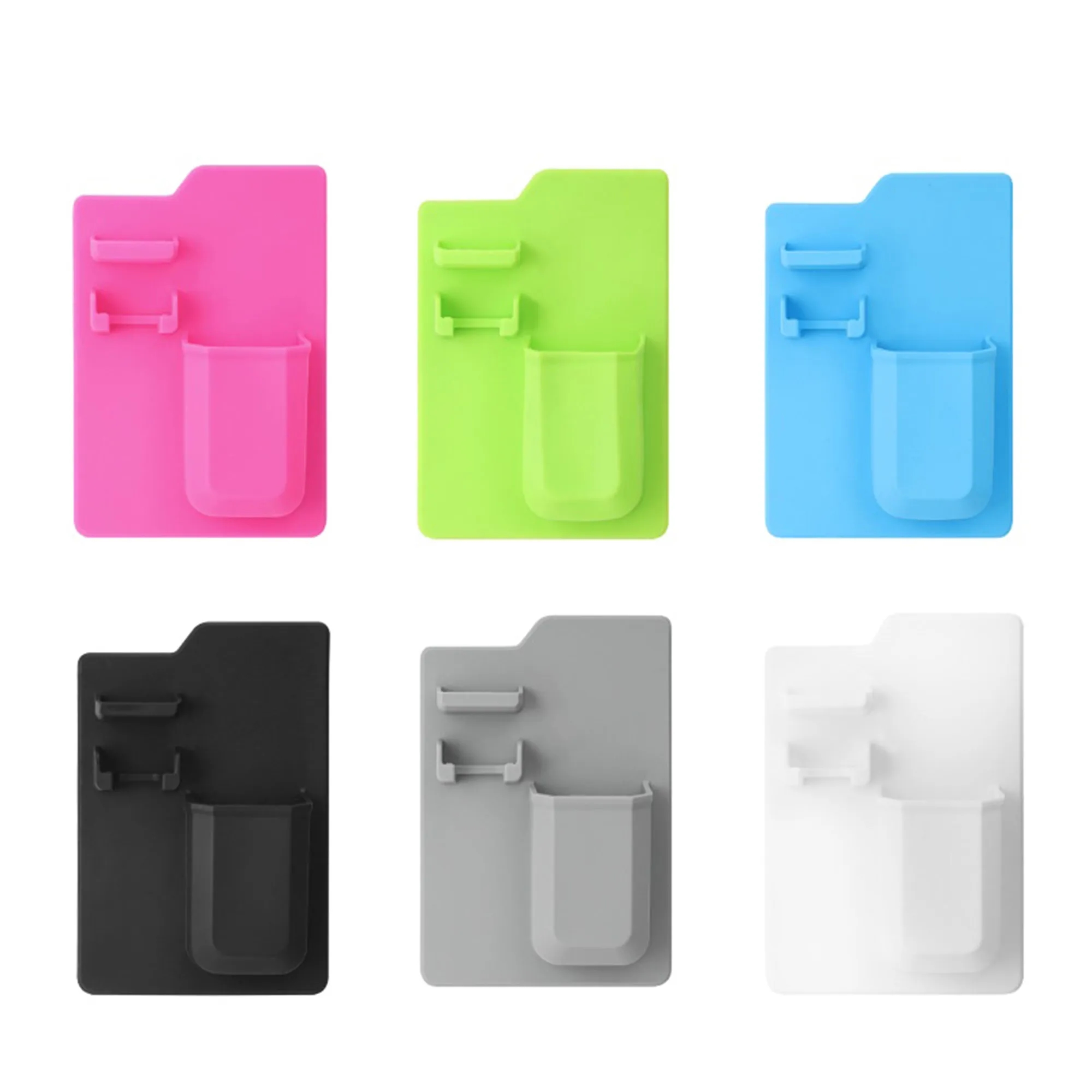 Adhesive Bathroom Silicone Toothbrush Holde 3