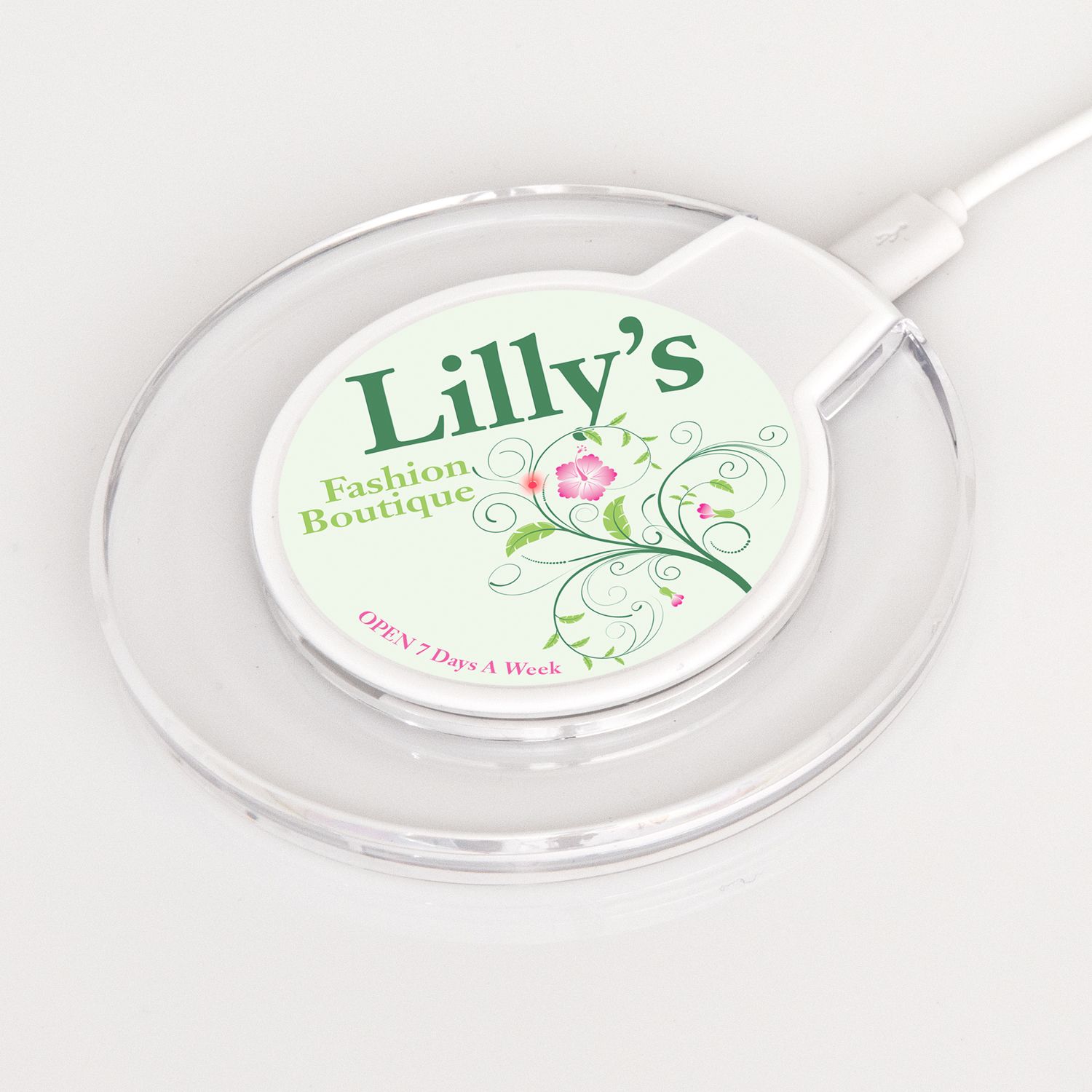 FULL COLOR QI WIRELESS CHARGER