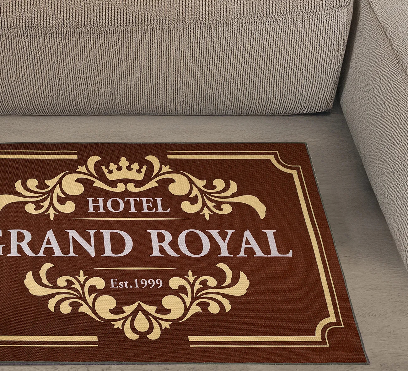 Custom Logo Rugs - Polyester (3ft x 3ft) 9